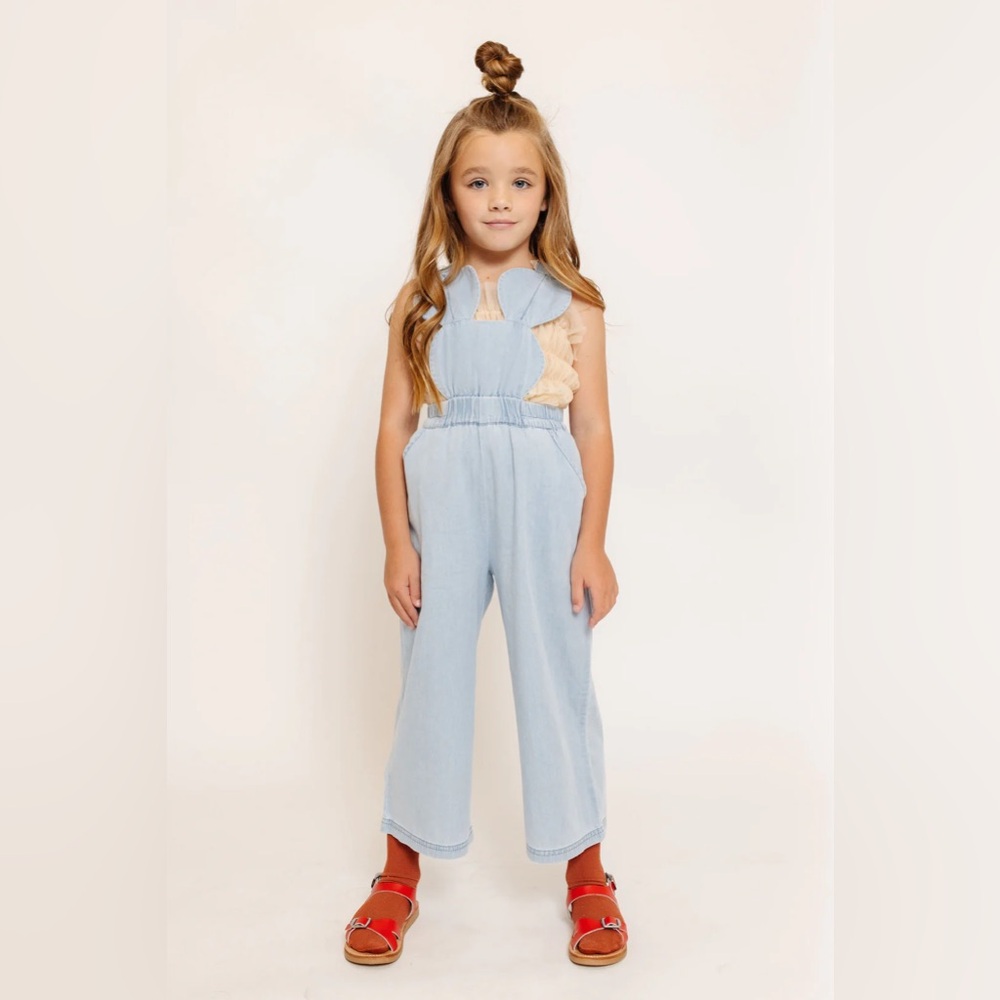 Mickey Mouse denim overalls
